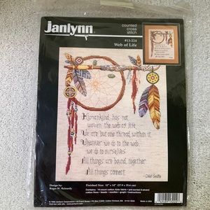 Janlynn “Web of Life” Counted Cross Stitch Kit